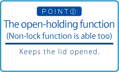 The open-holding function