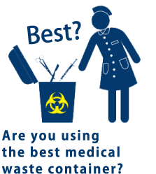 Are you using the best medical waste container?